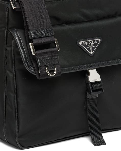 prada re-nylon and saffiano leather briefcase|Prada purses on sale.